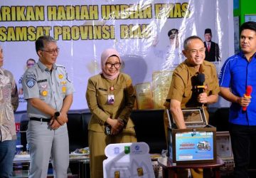 Samsat Riau Undi Hadiah Emas Tahap II, Ini Daftar Wajib Pajak yang Beruntung