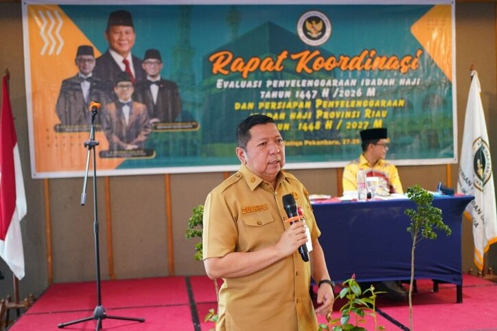 Pemprov Riau Perkuat Sinergi Lintas Sektor demi Optimalkan Pelayanan Haji