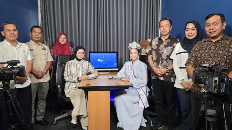 Puteri Indonesia Riau 2026 Apresiasi Inovasi Media Digital Diskominfotik Riau