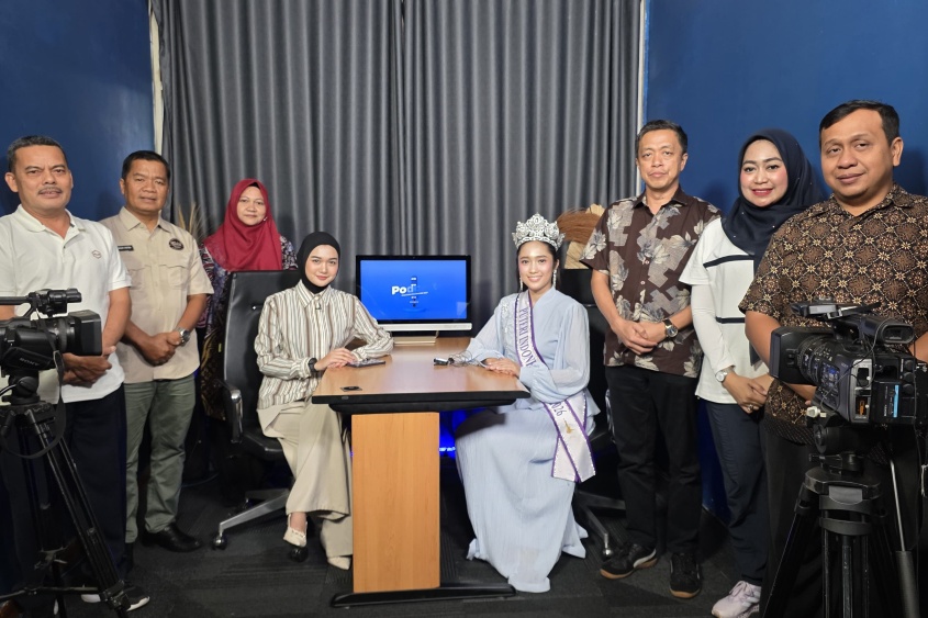 Puteri Indonesia Riau 2026 Apresiasi Inovasi Media Digital Diskominfotik Riau