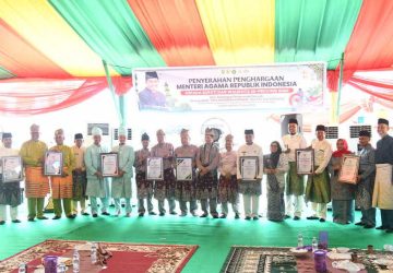 Komitmen Optimalkan Fungsi Masjid, Pemkab Bengkalis Raih Penghargaan Kemenag RI di Ajang MTQ Riau