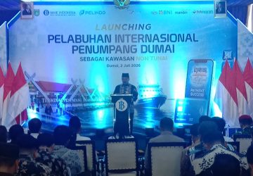 Gandeng BI, Pemprov Riau Resmikan Pelabuhan Penumpang Dumai Jadi Kawasan Non Tunai