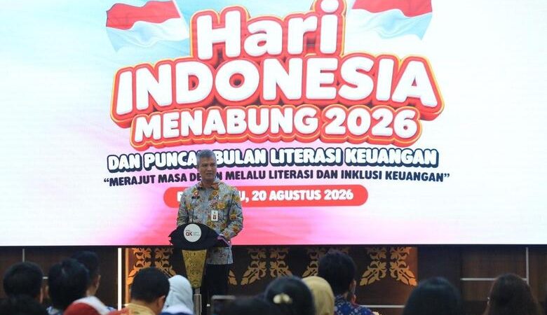 Kejar Target Inklusi, Pemprov Riau dan OJK Dorong Gerakan Satu Rekening Satu Pelajar