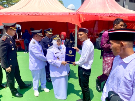 HUT RI ke-81: 929 Warga Binaan Lapas Bengkalis Terima Remisi, 16 Orang Langsung Bebas