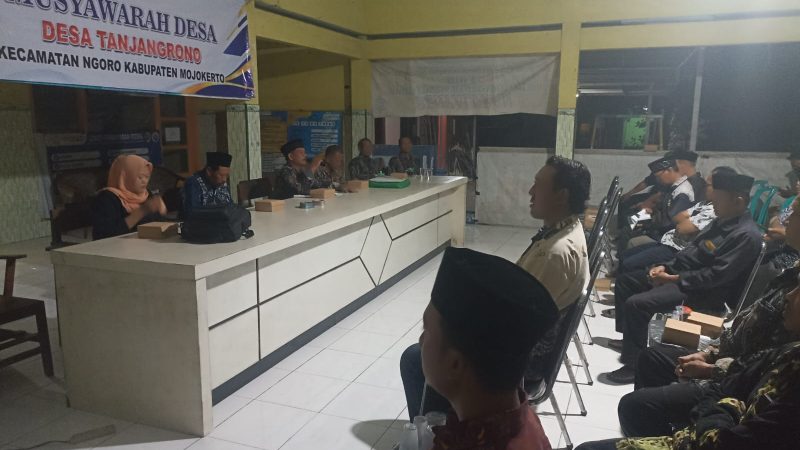 Diduga Cacat Prosedur, Pembentukan Pengurus BUMDes Permata Majapahit Desa Tanjangrono Tak Lewat Musdes