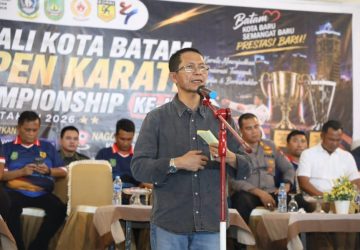 Buka Wali Kota Batam Open Karate II, Amsakar Achmad Beberkan 4 Pilar Cetak Atlet Berprestasi
