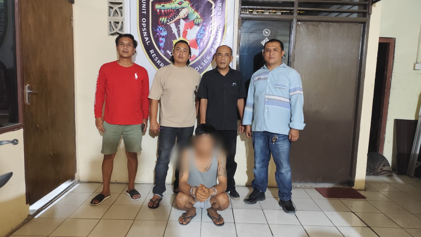 Buron Seminggu, Pelaku Curanmor di Padang Utara Diringkus Polisi di Rumahnya