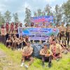 Pramuka SMKN 1 Bengkalis Gelar Aksi Bakti Sosial Bersihkan Pantai Pelabuhan Sri Setia Raja