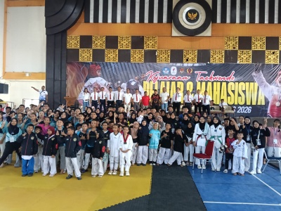 Jaring Atlet Potensial, KONI Sumbar Resmi Buka Open Kejuaraan Taekwondo Pelajar dan Mahasiswa