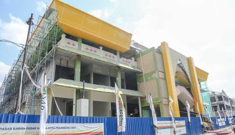 Proyek Revitalisasi Mangkrak, Pemko Pekanbaru Layangkan SP3 ke Pengelola Pasar Bawah PT AAS