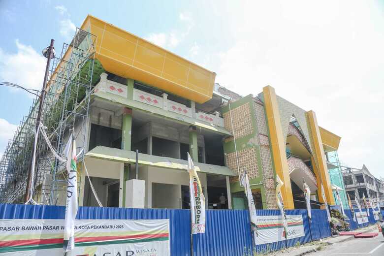 Proyek Revitalisasi Mangkrak, Pemko Pekanbaru Layangkan SP3 ke Pengelola Pasar Bawah PT AAS