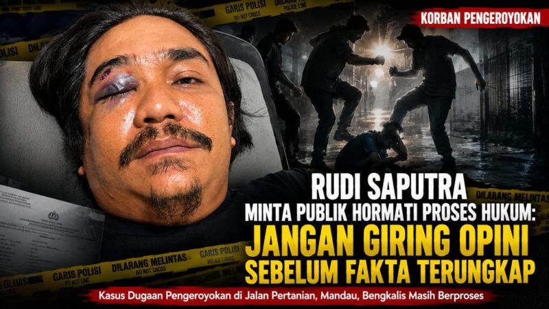 Kriminalisasi! Korban Pengeroyokan Jadi Tersangka, Istri Ketua RT Mandau Laporkan Penyidik ke Mabes Propam