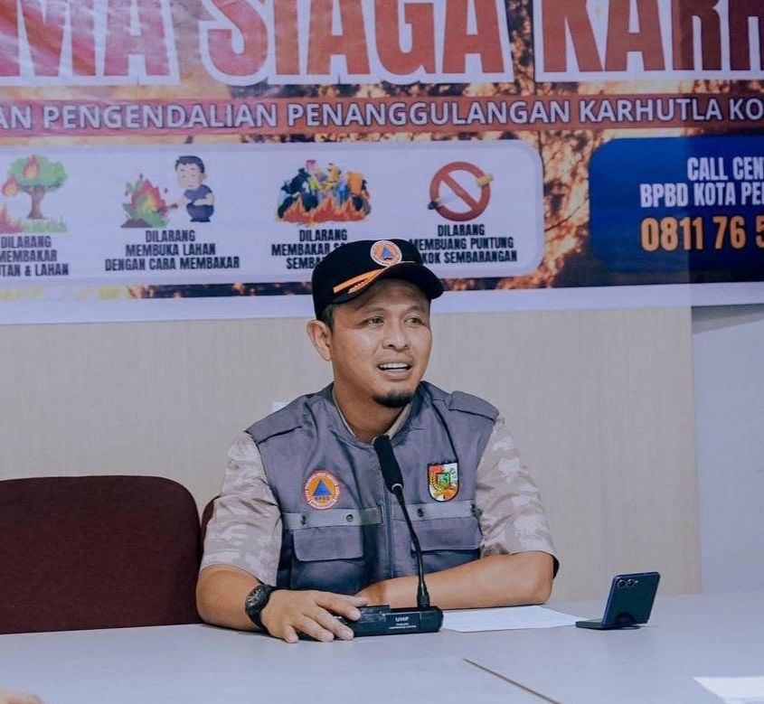 Kualitas Udara Membaik, Status Pekanbaru Turun Jadi Siaga Darurat Karhutla