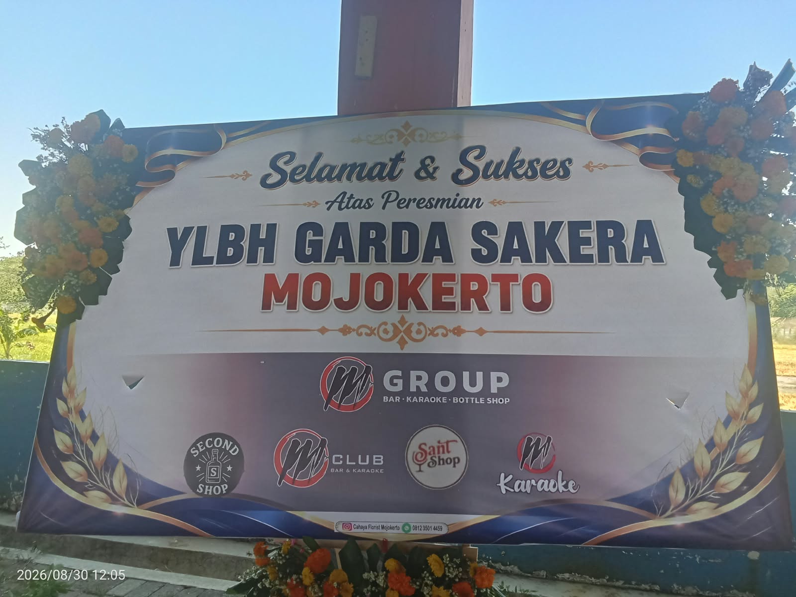 Lintas Sektoral Beri Dukungan, Puluhan Karangan Bunga Semarakkan Hari Jadi dan Peresmian YLBH Garda Sakera
