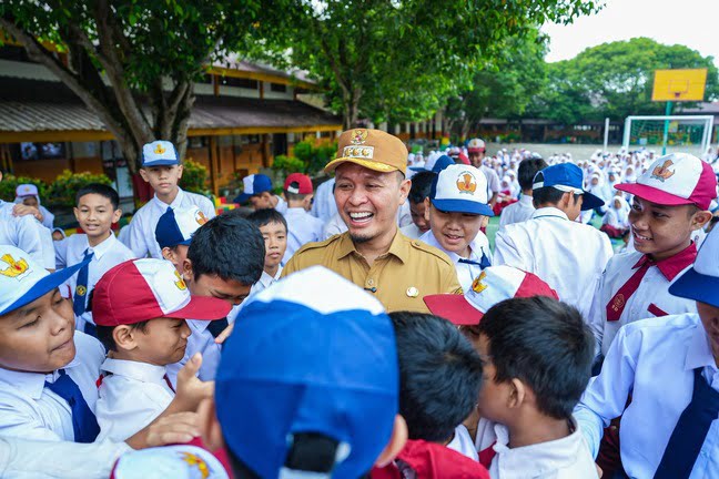 Wali Kota Agung Nugroho Beri Motivasi Spesial di Almamaternya, SMPN 22 Pekanbaru
