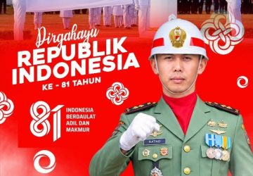 Upacara Pengibaran Bendera HUT ke-81 RI di Griya Agung Palembang Berlangsung Khidmat