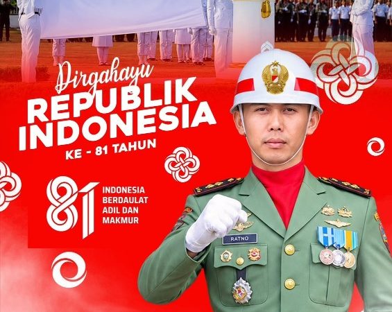 Upacara Pengibaran Bendera HUT ke-81 RI di Griya Agung Palembang Berlangsung Khidmat