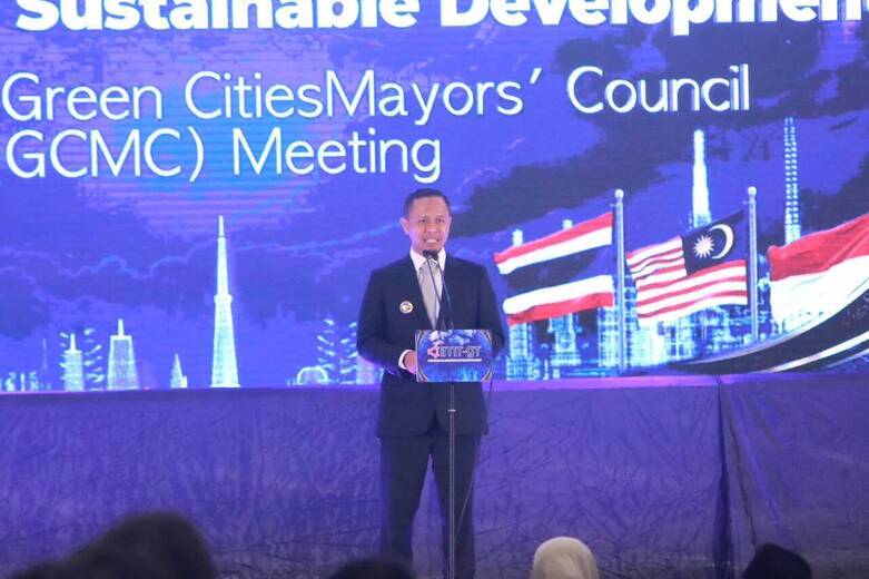 Buka IMT-GT GCMC 2026, Wako Agung Nugroho Gaungkan Semangat Green City dan Green Policing