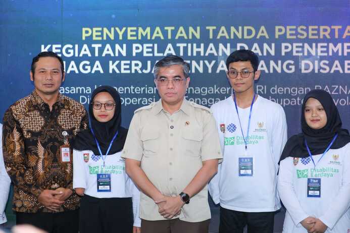 Menaker Yassierli: Penyandang Disabilitas Memiliki Hak dan Kesempatan Kerja yang Setara