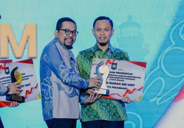 Sukseskan Program 3 Juta Rumah, Pemko Pekanbaru Raih Juara II Regional Sumatera