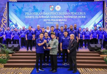 Resmi Dilantik, Achmad Faisal Reza Komitmen Bawa KONI Pekanbaru Masuki Era Baru Prestasi Olahraga