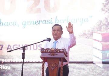 Buka Festival Literasi Riau 2026, Pemprov Kejar Target Minat Baca 73 Persen di 2029