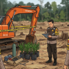 Modus Buka Kebun Sawit Ilegal, Perambah Hutan di Bengkalis Ditangkap Bersama Alat Berat