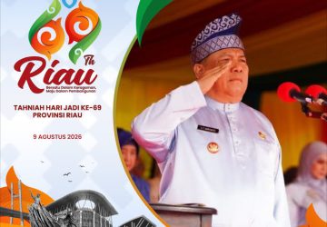 Semarakkan Hari Jadi, Diskominfotik Riau Ajak Masyarakat Pasang Twibbon Resmi HUT ke-69 Provinsi