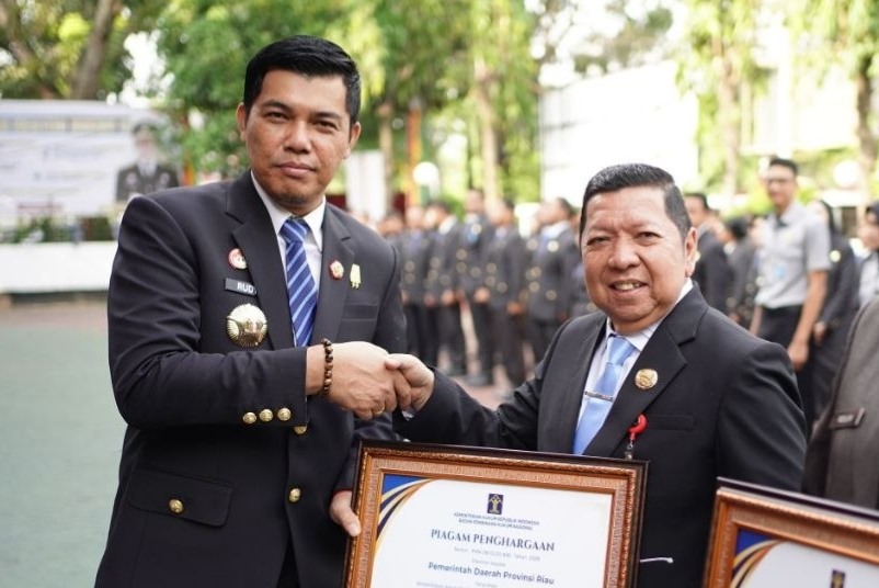 Terima Penghargaan Indeks Reformasi Hukum 2026, Pemprov Riau Raih Predikat Istimewa