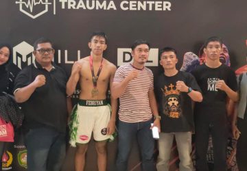 Atlet Terbaik Kickboxing Bengkalis Raih Medali Emas di SSS Pekanbaru