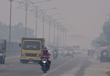 Pekanbaru Dikepung Asap Pekat Level Tidak Sehat, Diskes Siagakan 21 Puskesmas Antisipasi Lonjakan ISPA