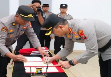 Dua Kasat dan Empat Kapolsek di Polresta Barelang Resmi Berganti