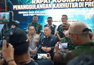Plt Gubri SF Hariyanto Tegaskan Perusahaan Wajib Respons Cepat Karhutla, Melanggar Sanksi Hukum Menanti!
