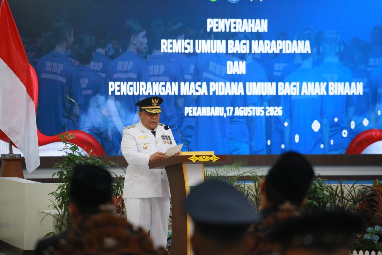 HUT Ke-81 RI: 10.987 Narapidana di Riau Terima Remisi, 185 Orang Langsung Bebas