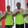 PC FSP KEP SPSI Muara Enim Hadiri Upacara Penurunan Bendera HUT ke-81