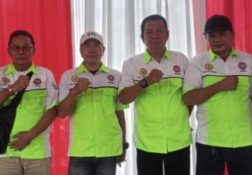 PC FSP KEP SPSI Muara Enim Hadiri Upacara Penurunan Bendera HUT ke-81