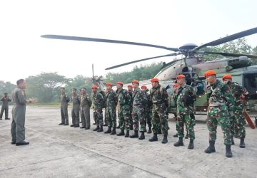 Titik Api Sulit Dijangkau, 13 Prajurit Elit Kopasgat TNI AU Terjun ke Jantung Karhutla Kerumutan