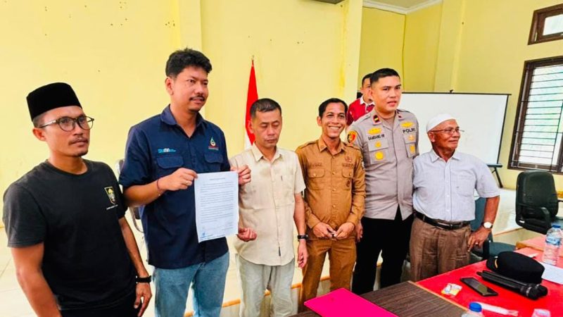 Suasana Sosialisasi Tegang, Warga Pangkalan Gondai Tolak Penguasaan Lahan oleh PT Agrinas
