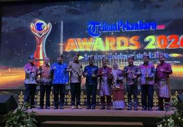 Wali Kota Pekanbaru Agung Nugroho Raih Tribun Pekanbaru Awards 2026