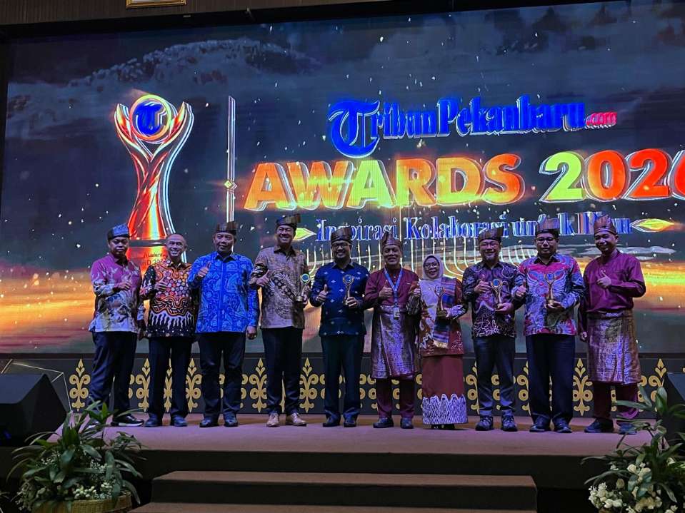 Wali Kota Pekanbaru Agung Nugroho Raih Tribun Pekanbaru Awards 2026