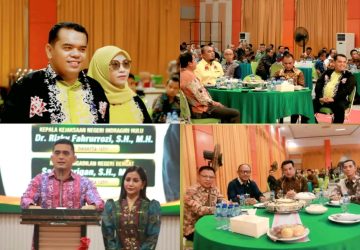 Ketua DPRD Inhu Sabtu P. Sinurat dan Forkopimda Gelar Temu Ramah dengan Kajari dan Ketua PN Inhu