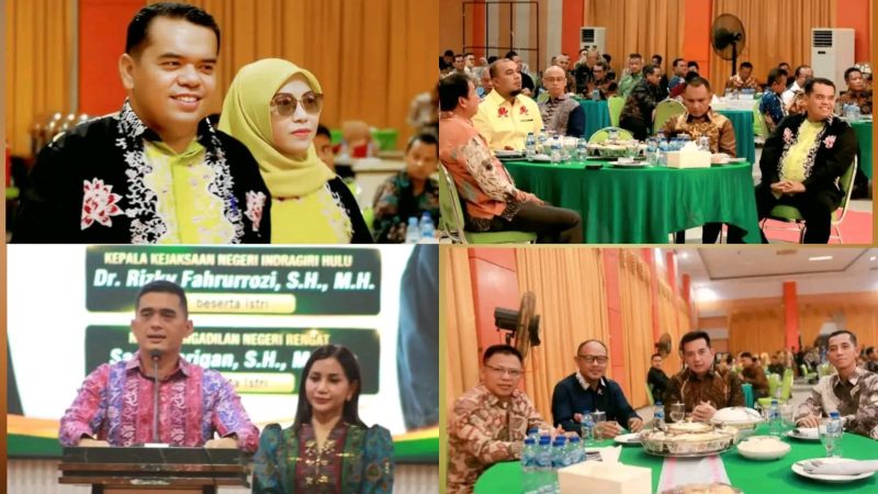 Ketua DPRD Inhu Sabtu P. Sinurat dan Forkopimda Gelar Temu Ramah dengan Kajari dan Ketua PN Inhu