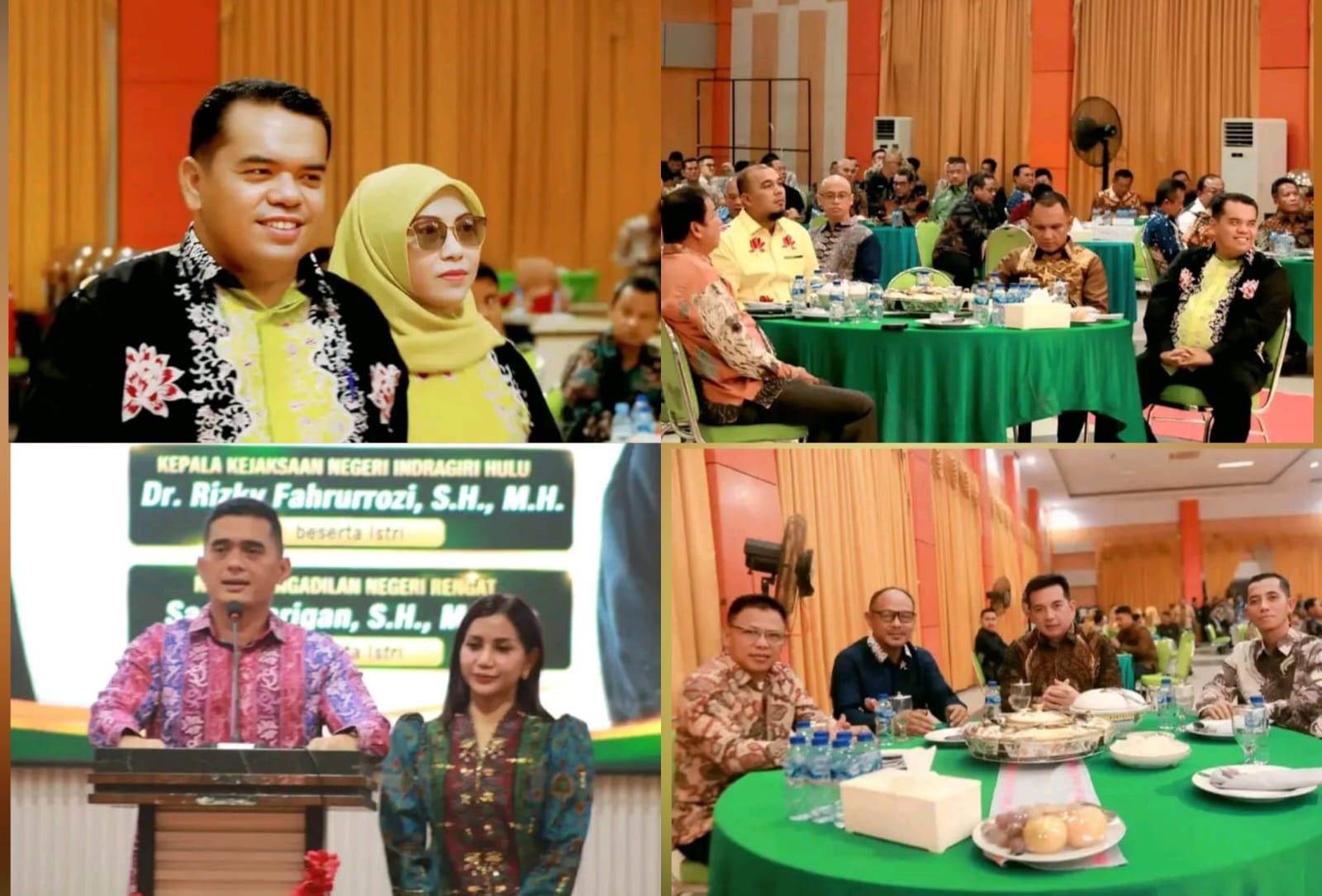 Ketua DPRD Inhu Sabtu P. Sinurat dan Forkopimda Gelar Temu Ramah dengan Kajari dan Ketua PN Inhu
