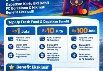 Kabar Gembira Culers! BRI Rengat Luncurkan Program Spesial BRI x FC Barcelona, Top Up Tabungan Bisa Nonton Langsung di Camp Nou