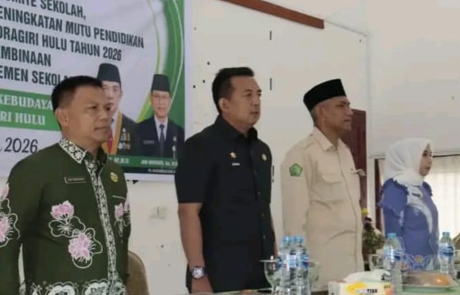 Pemkab Inhu Dorong Mutu Pendidikan, Sekda Zulfahmi Adrian Tekankan 4 Poin Penting di Rakor Pendidikan 2026