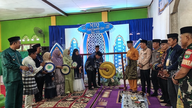 Pembukaan MTQ ke-XXI Kelurahan Kulim Berlangsung Meriah, Ratusan Warga Padati Lokasi