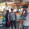 Turun Langsung ke Pasar, Kapolsek Rumbai Gencarkan Sosialisasi Cegah Karhutla
