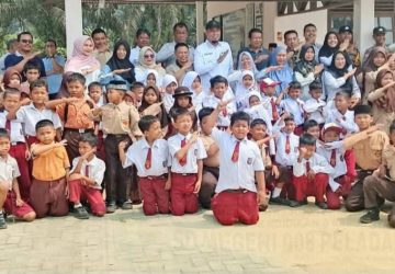 Antusiasme Siswa SD Peladangan Sambut Bupati Ade dan Wabup Hendrizal di Batang Peranap, Aspirasi MBG hingga Revitalisasi Kelas Mengemuka