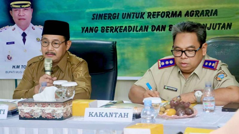 Buka Rakor GTRA 2026, Wabup Muba Tekankan Keadilan dan Kepastian Hukum Atas Tanah Mayarakat