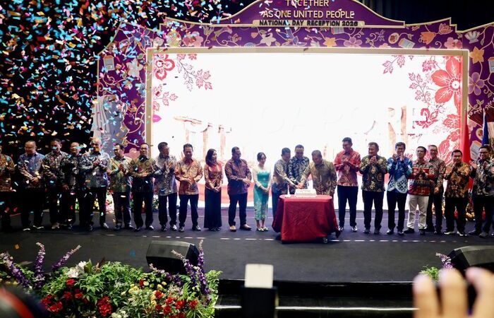 Hadiri Resepsi Hari Nasional Singapura, Amsakar-Li Claudia Komitmen Perkuat Kemitraan Strategis